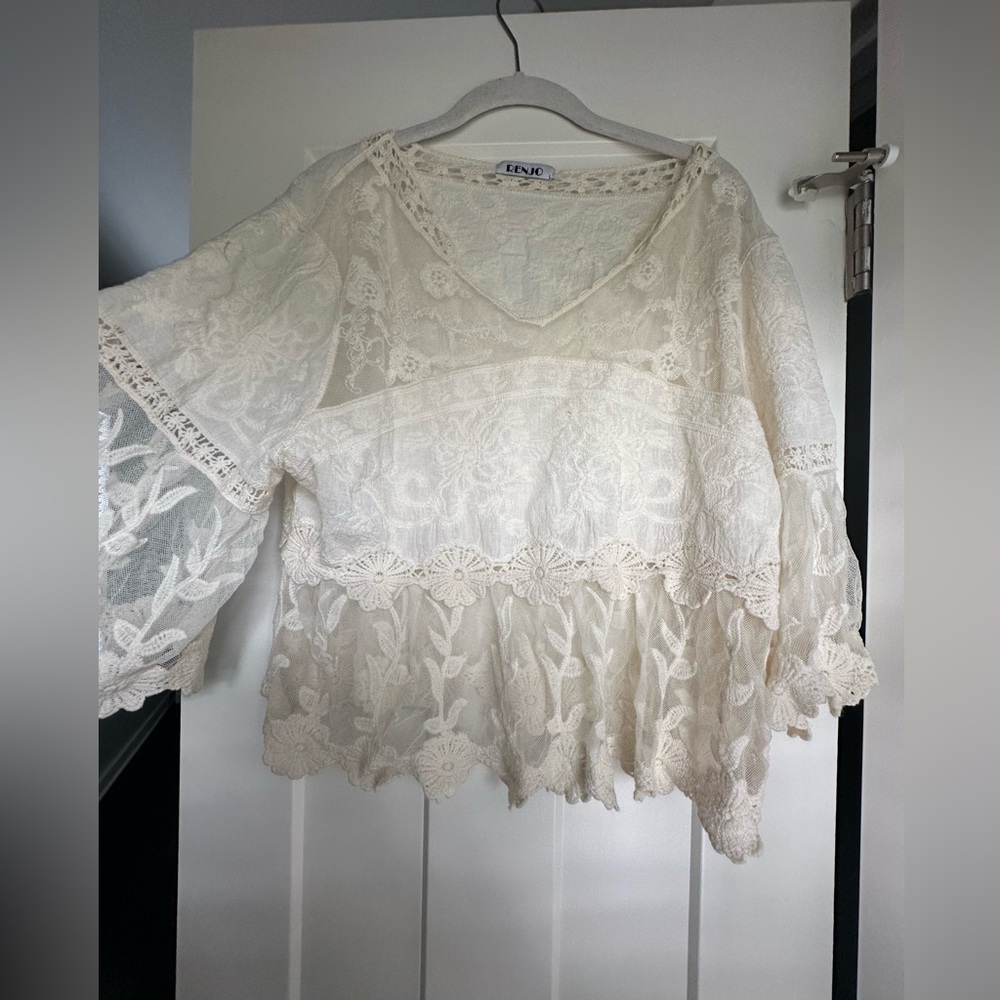 Boho lace top